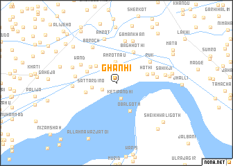 map of Ghanhi