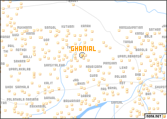 map of Ghanial