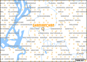 map of Ghaniār Char