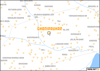 map of Ghani Pauhar