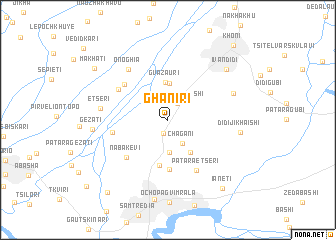 map of Ghaniri