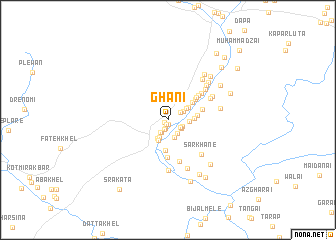 map of Ghani