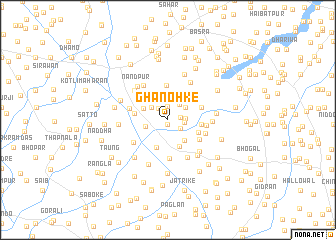 map of Ghanohke