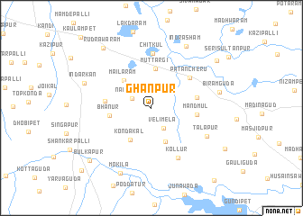 map of Ghanpur