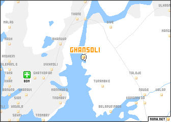 map of Ghansoli
