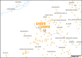 map of Ghāra