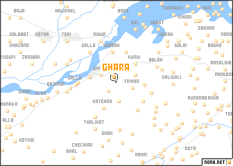 map of Ghāra