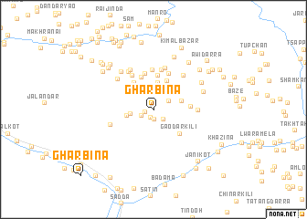 map of Gharbina