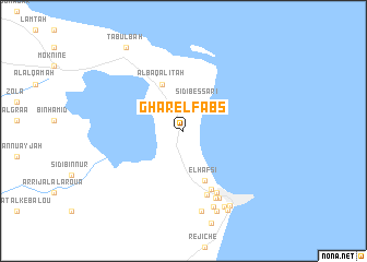 map of Ghar el Fabs