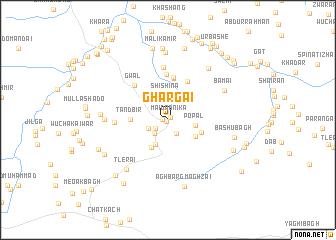 map of Ghārgai