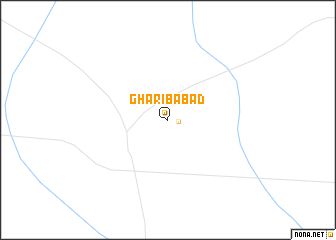 map of Gharībābād