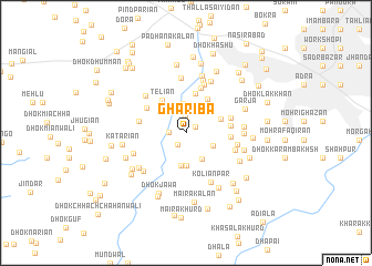 map of Gharība