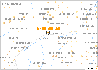 map of Gharīb Ḩājjī