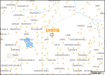 map of Gharīb