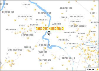 map of Gharīchi Bānda