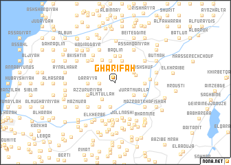 map of Gharīfah