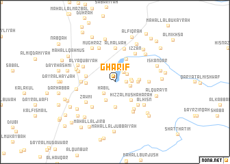 map of Gharīf