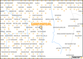 map of Gharimandal