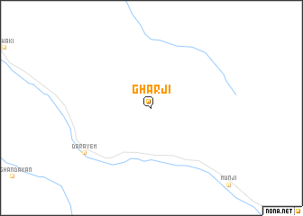 map of Gharjī