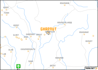 map of Gharnūt