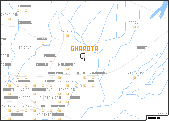 map of Gharota