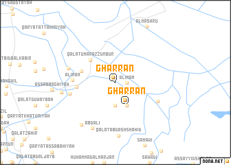 map of Gharrān