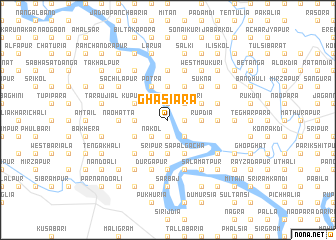 map of Ghāsiāra