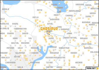 map of Ghāsipur