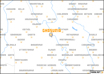 map of Ghāsuria