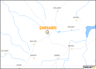 map of Ghaswānī