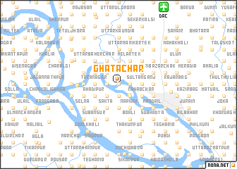 map of Ghāta Char