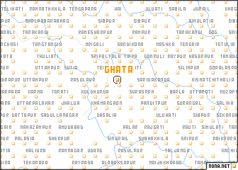 map of Ghāta