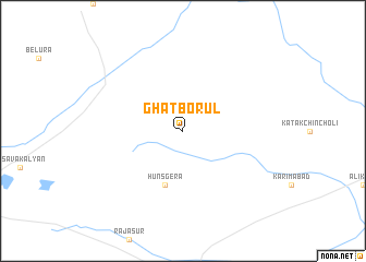 map of Ghāt Borūl