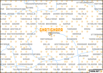 map of Ghātighara