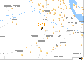 map of Ghāti