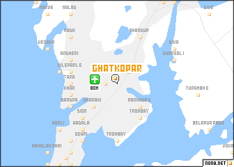 map of Ghātkopar