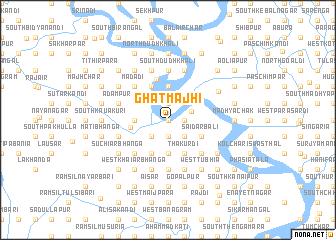 map of Ghātmājhi