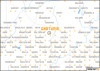 map of Ghāturia