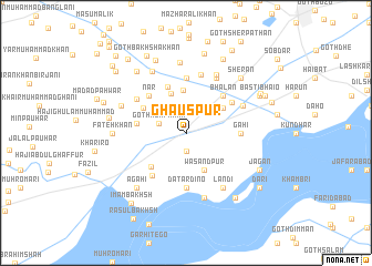 map of Ghauspur