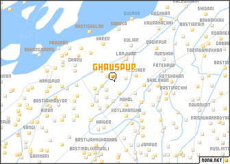 map of Ghauspur