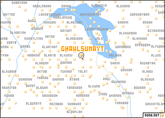 map of Ghawl Şumayţ