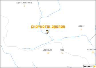 map of Ghayḑat al ‘Aqabah