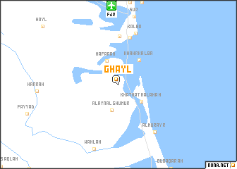 map of Ghayl