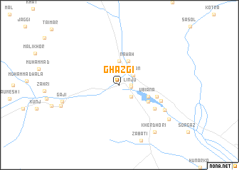 map of Ghazgi