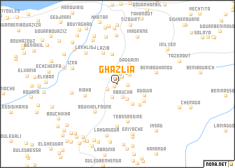 map of Ghazlia