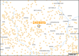 map of Gheband