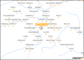 map of Ghebari