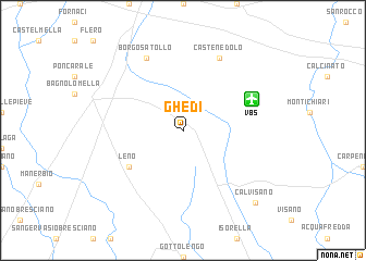 map of Ghedi