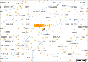 map of Ghega Kheri