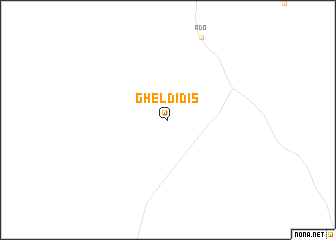 map of Gheldidis